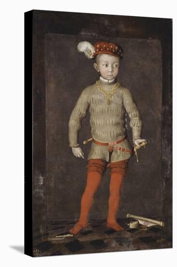Portrait présumé d'Henri IV enfant-null-Stretched Canvas