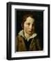 Portrait presume d'Olivier Bro. Oil on canvas. Inv. 10.265.-Theodore Gericault-Framed Giclee Print