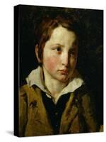 Portrait presume d'Olivier Bro. Oil on canvas. Inv. 10.265.-Theodore Gericault-Stretched Canvas