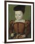 Portrait présumé de Charles IX à l'âge de trois ans et demi, jouant avec un chat-Mannier Germain Le-Framed Giclee Print