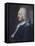 Portrait présumé du Président Herraut-Maurice Quentin de La Tour-Framed Stretched Canvas
