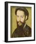 Portrait Presumed to Be Clement Marot (1496-1544)-Corneille de Lyon-Framed Giclee Print