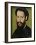 Portrait Presumed to Be Clement Marot-Corneille de Lyon-Framed Giclee Print