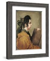 Portrait Presumed to Be Juana Pacheco as a Sibyl-Diego Velazquez-Framed Art Print