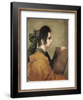 Portrait Presumed to Be Juana Pacheco as a Sibyl-Diego Velazquez-Framed Art Print