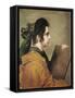 Portrait Presumed to Be Juana Pacheco as a Sibyl-Diego Velazquez-Framed Stretched Canvas