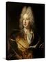 Portrait Presumed to Be Louis-Alexandre de Bourbon-Hyacinthe Rigaud-Stretched Canvas