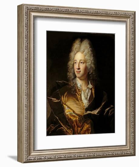 Portrait Presumed to Be Louis-Alexandre de Bourbon-Hyacinthe Rigaud-Framed Giclee Print