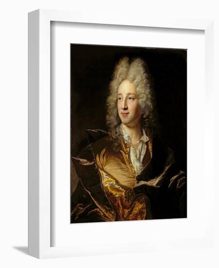 Portrait Presumed to Be Louis-Alexandre de Bourbon-Hyacinthe Rigaud-Framed Giclee Print