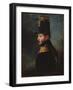 Portrait Presumed to Be of General Gaston Auguste De Gallifet (Oil on Canvas)-Leon Cogniet-Framed Giclee Print