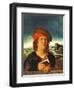 Portrait Presumed to be Paracelsus (1493-1541)-Quentin Metsys-Framed Premium Giclee Print