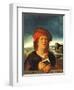 Portrait Presumed to be Paracelsus (1493-1541)-Quentin Metsys-Framed Premium Giclee Print