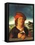 Portrait Presumed to be Paracelsus (1493-1541)-Quentin Metsys-Framed Stretched Canvas