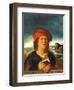 Portrait Presumed to be Paracelsus (1493-1541)-Quentin Metsys-Framed Giclee Print