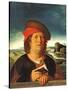 Portrait Presumed to be Paracelsus (1493-1541)-Quentin Metsys-Stretched Canvas