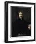 Portrait, Presumed to be Rene Descartes (1596-1650)-Sebastien Bourdon-Framed Giclee Print