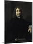 Portrait, Presumed to be Rene Descartes (1596-1650)-Sebastien Bourdon-Mounted Giclee Print