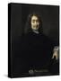 Portrait, Presumed to be Rene Descartes (1596-1650)-Sebastien Bourdon-Stretched Canvas
