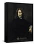 Portrait, Presumed to be Rene Descartes (1596-1650)-Sebastien Bourdon-Framed Stretched Canvas