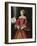 Portrait Print after Elizabeth Tudor-Hans Holbein the Younger-Framed Premium Giclee Print