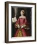 Portrait Print after Elizabeth Tudor-Hans Holbein the Younger-Framed Giclee Print