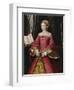 Portrait Print after Elizabeth Tudor-Hans Holbein the Younger-Framed Giclee Print