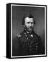 Portrait Print of General Ulysses S. Grant-null-Framed Stretched Canvas