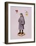 Portrait Print of Geoffrey Chaucer-null-Framed Giclee Print