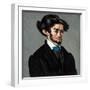 Portrait Romantique, 1868-70-Paul Cézanne-Framed Giclee Print