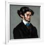 Portrait Romantique, 1868-70-Paul Cézanne-Framed Giclee Print