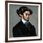 Portrait Romantique, 1868-70-Paul Cézanne-Framed Giclee Print