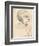 'Portrait-Sketch of M. Gabriel Faure', c1889-John Singer Sargent-Framed Giclee Print