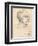 'Portrait-Sketch of M. Gabriel Faure', c1889-John Singer Sargent-Framed Giclee Print