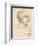 'Portrait-Sketch of M. Gabriel Faure', c1889-John Singer Sargent-Framed Giclee Print