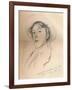 'Portrait sketch of Miss Violet Paget (Vernon Lee)', c1881-John Singer Sargent-Framed Giclee Print