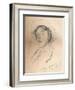 'Portrait sketch of Miss Violet Paget (Vernon Lee)', c1881-John Singer Sargent-Framed Giclee Print