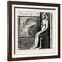Portrait Statue and Relief of the Fanatical King Amenophis Iv. Egypt, 1879-null-Framed Giclee Print