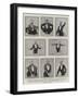 Portrait Studies of the Ex-President of the French Chamber of Deputies-Charles Paul Renouard-Framed Giclee Print