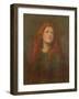 Portrait Study of a Girl with Red Hair, C.1885-George Frederick Watts-Framed Giclee Print