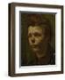 Portrait Study-Matthijs Maris-Framed Art Print