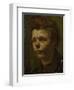 Portrait Study-Matthijs Maris-Framed Art Print