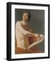 Portrait Study-Jean Auguste Dominique Ingres-Framed Giclee Print