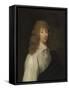 Portrait Traditionally Identified as Catherine Vane, Dressed as a Gentleman-Cornelius I Johnson-Framed Stretched Canvas