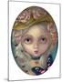 Portrait with a Flowered Hat-Jasmine Becket-Griffith-Mounted Art Print