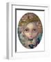 Portrait with a Flowered Hat-Jasmine Becket-Griffith-Framed Art Print