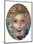 Portrait with a Flowered Hat-Jasmine Becket-Griffith-Mounted Art Print