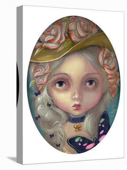 Portrait with a Flowered Hat-Jasmine Becket-Griffith-Stretched Canvas