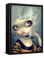 Portrait with a Spiderling-Jasmine Becket-Griffith-Framed Stretched Canvas