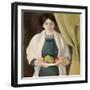 Portrait with Apples, 1909-Auguste Macke-Framed Giclee Print