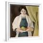 Portrait with Apples, 1909-Auguste Macke-Framed Giclee Print